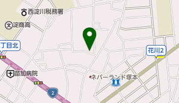 今前田治療院の地図画像