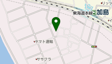 やよい美容室の地図画像