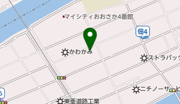 信和株式会社の地図画像