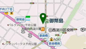 パイロットコーポレーション関西支社の地図画像