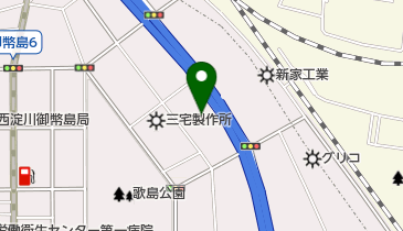 フジコピアン株式会社製造部の地図画像