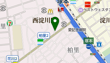 松本商事株式会社の地図画像