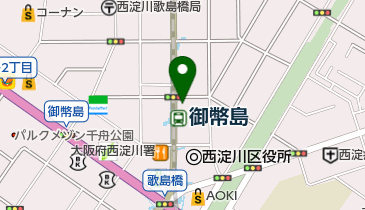 レイ焼肉店の地図画像
