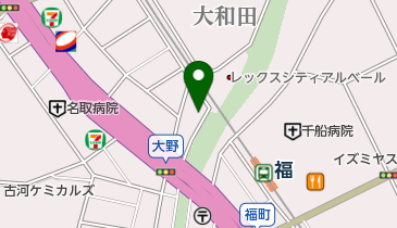 ニチワ薬店の地図画像