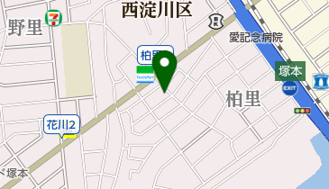 梅ケ枝食堂の地図画像