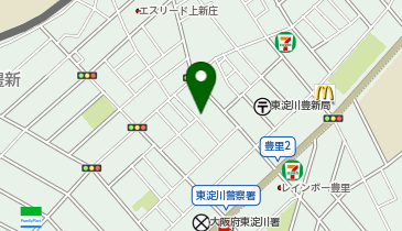 M&M豊新マッサージ治療院の地図画像