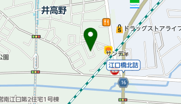 旭電化北江口店の地図画像