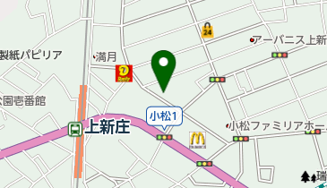 マック英会話教室の地図画像