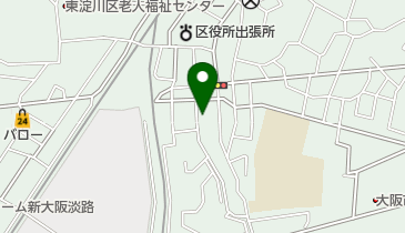 大阪淡路教会の地図画像