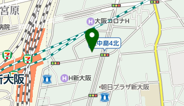 光洋産業株式会社 大阪支店の地図画像