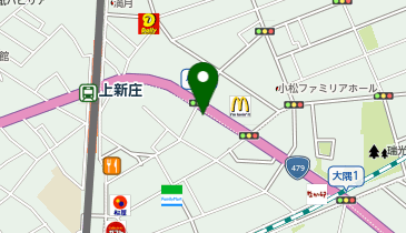 淀川氷業有限会社の地図画像