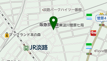 サイクルショップカンザキ 本店の地図画像