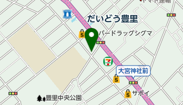 サンライズの地図画像