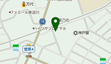 株式会社東光サービス上新庄営業所の地図画像