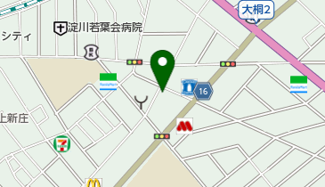 淀川自動車工業株式会社の地図画像