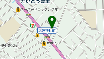 大宮の地図画像