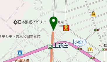 ヘアースペースP-JABの地図画像