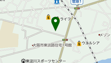 株式会社国際興業大阪 バス事業部の地図画像