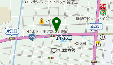 株式会社三愛大阪支店の地図画像