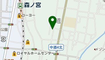 川人印刷所の地図画像