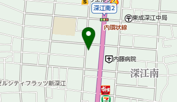 稲森工業株式会社の地図画像