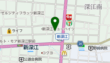 大村珠算塾の地図画像