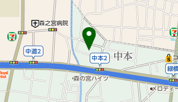 ベルビユー森ノ宮の地図画像