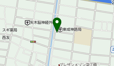 成美プレスの地図画像