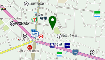 社団法人東成工業会の地図画像