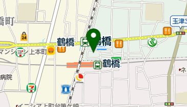 八木毛糸店の地図画像