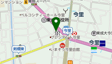 丹平酒店の地図画像