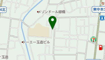 妙清寺の地図画像