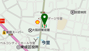 いちよし証券株式会社今里支店の地図画像