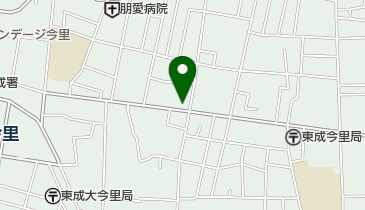 白百合ふとん店の地図画像