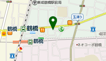 岡村生花店の地図画像