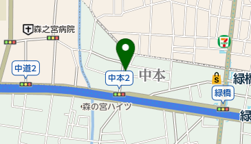 仲谷鍼灸整骨院の地図画像