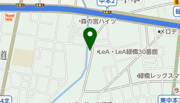 ディスプレイタカダの地図画像