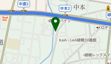 チヨ美容室の地図画像
