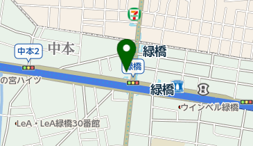 コアフュールナカノの地図画像