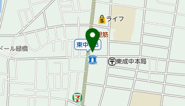 フラン緑橋店の地図画像