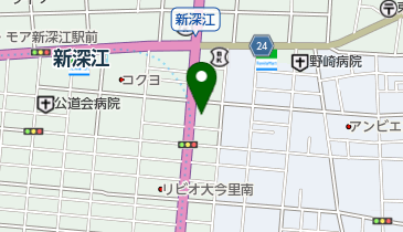 福地コンタクトレンズの地図画像