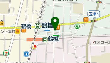 はくつる洋装店本店の地図画像