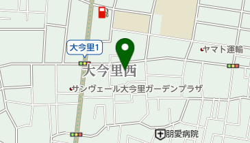 奥田商事の地図画像