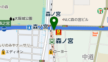 グリーン薬局の地図画像