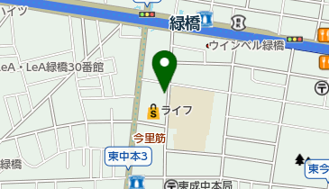 ヨシダ薬局の地図画像