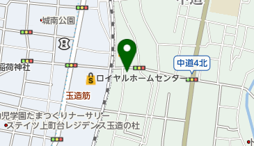 田中だるま堂薬店の地図画像