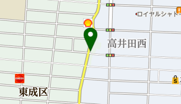 東生工業株式会社の地図画像