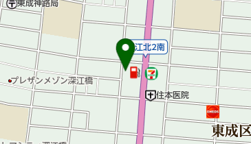 理容深江の地図画像