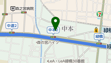 ワイズヘアーの地図画像