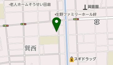 有限会社大西商店の地図画像